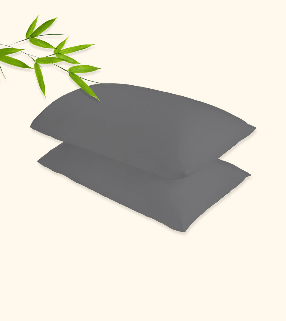 Charcoal Bamboo Pillowcase Set - MASTER WOO
