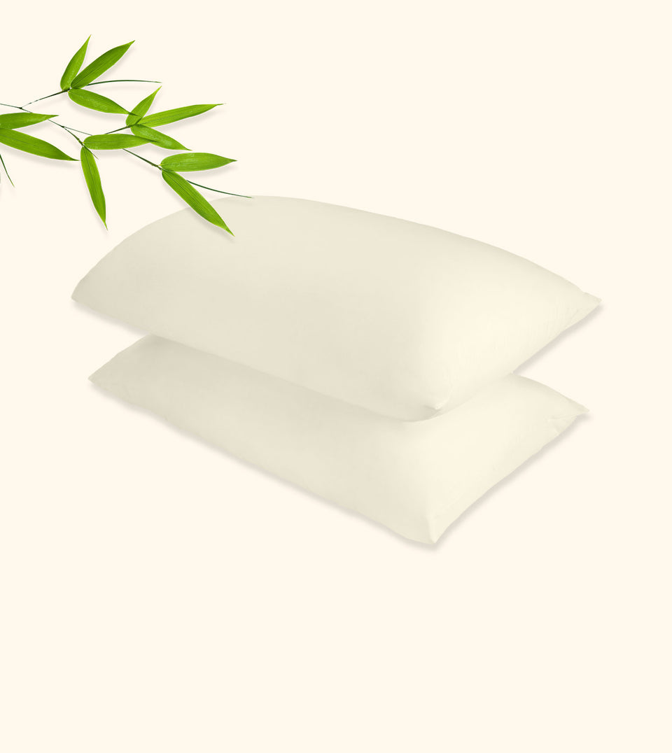 Natural Bamboo Pillowcase Set - MASTER WOO