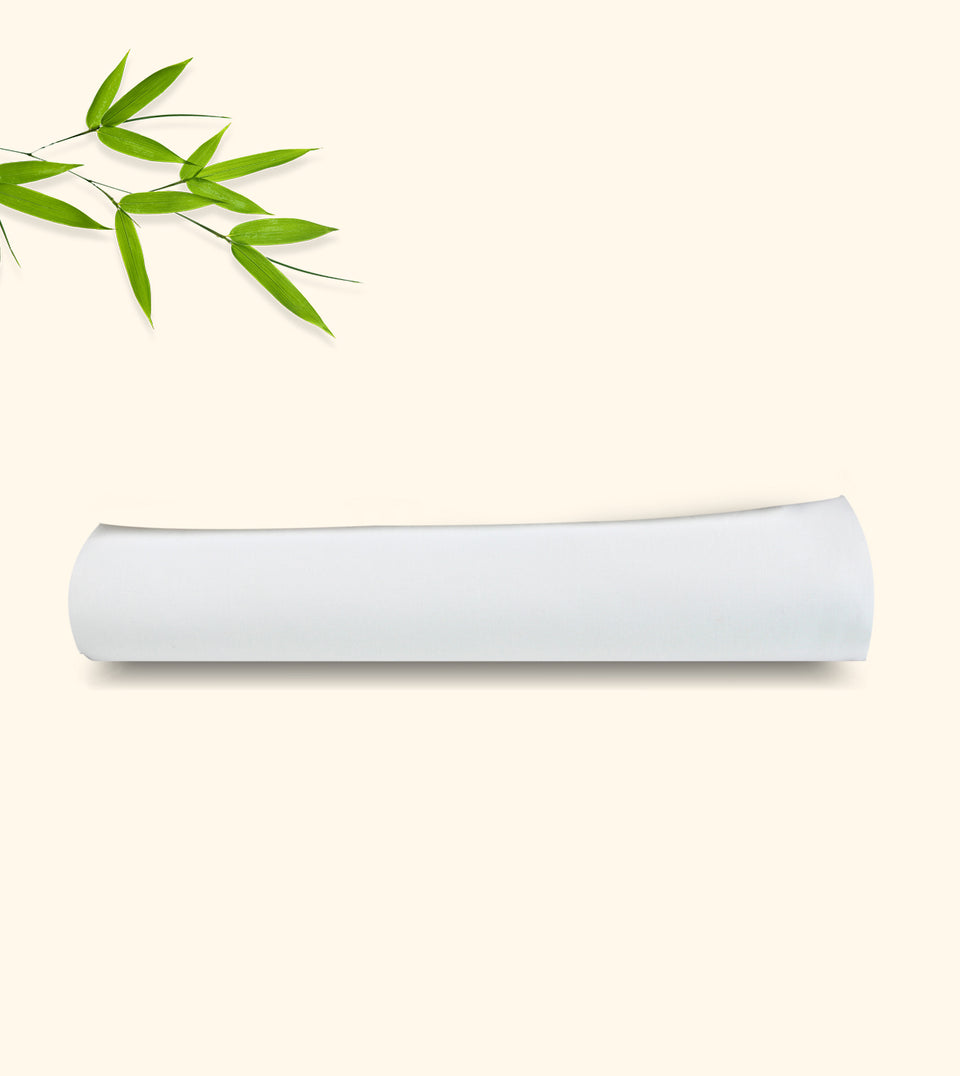 White Bamboo Duvet Cover - MASTER WOO